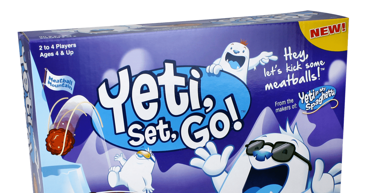Yeti Set Go Game Replacement Pieces Parts All 4 Kickin' Yetis Figures
