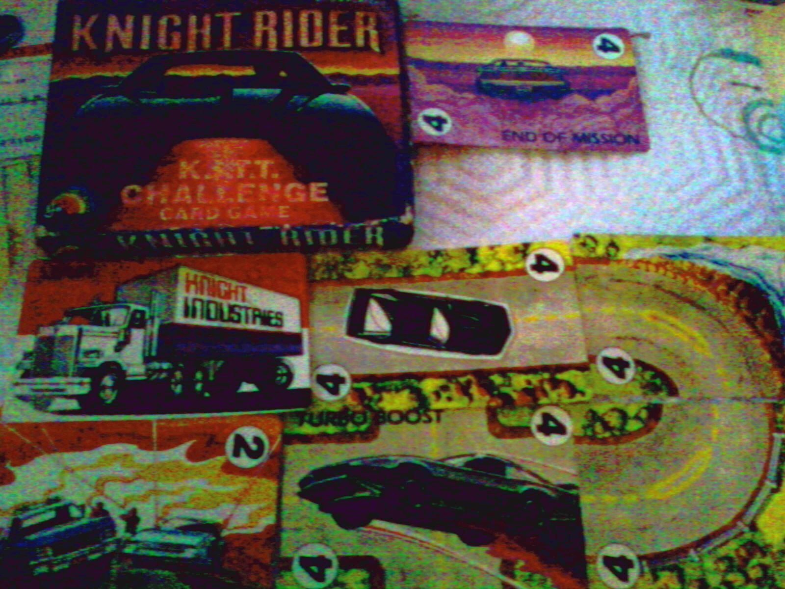 Knight Rider: K.I.T.T. Challenge Card Game cover art