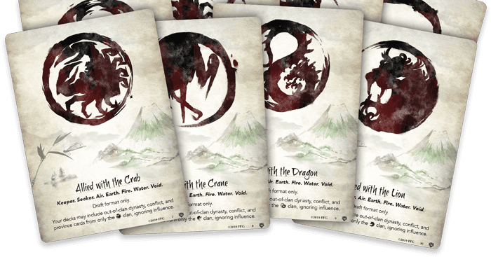 Legend of the Five Rings: The Card Game – Draft Starter Pack | Board ...