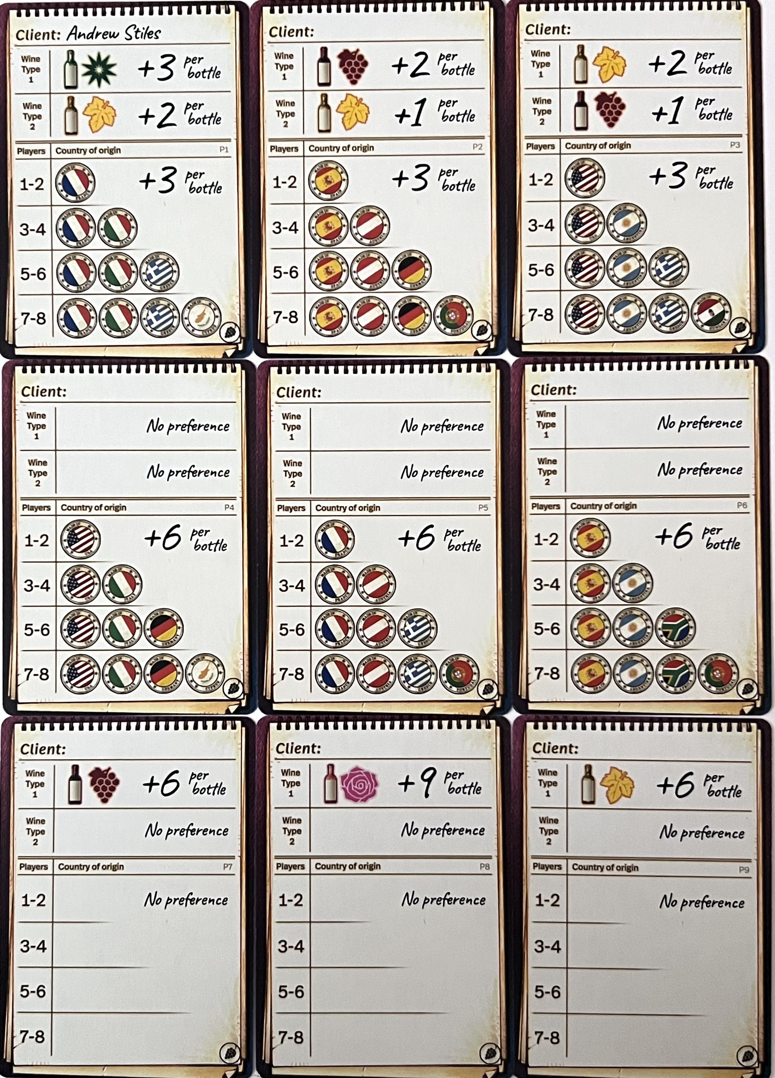 Wine Cellar: More Clients Promo Cards