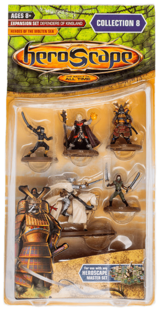 Heroscape: Defenders of Kinsland – Heroes of the Molten Sea Army Expansion