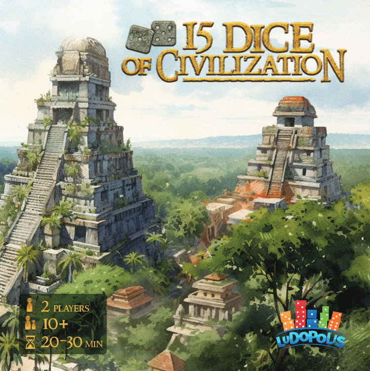 15 Dice of Civilization doboz