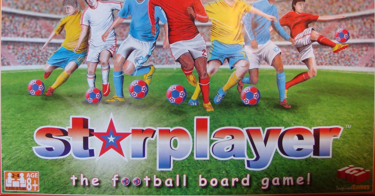 Starplayer The Football Board Game Board Game BoardGameGeek