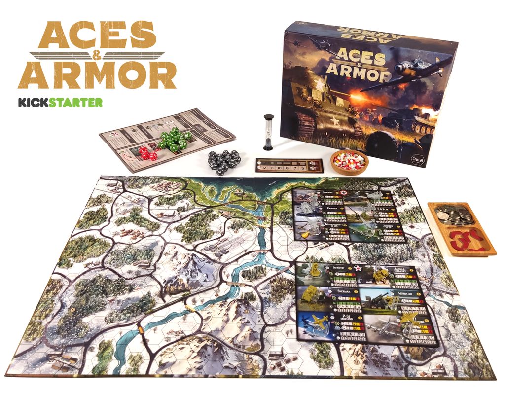 Illustration 4 de Aces & Armor – Spitfire: Battle of Britain & North Africa ⭐