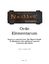 RPG Item: Ordo Elementarum