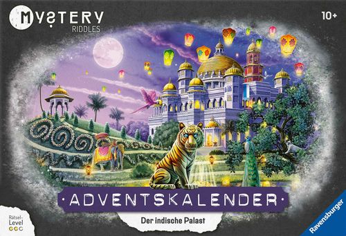 미스터리 수수께끼: Adventskalender – Der indische Palast , Ravensburger, 2025 — 앞 표지