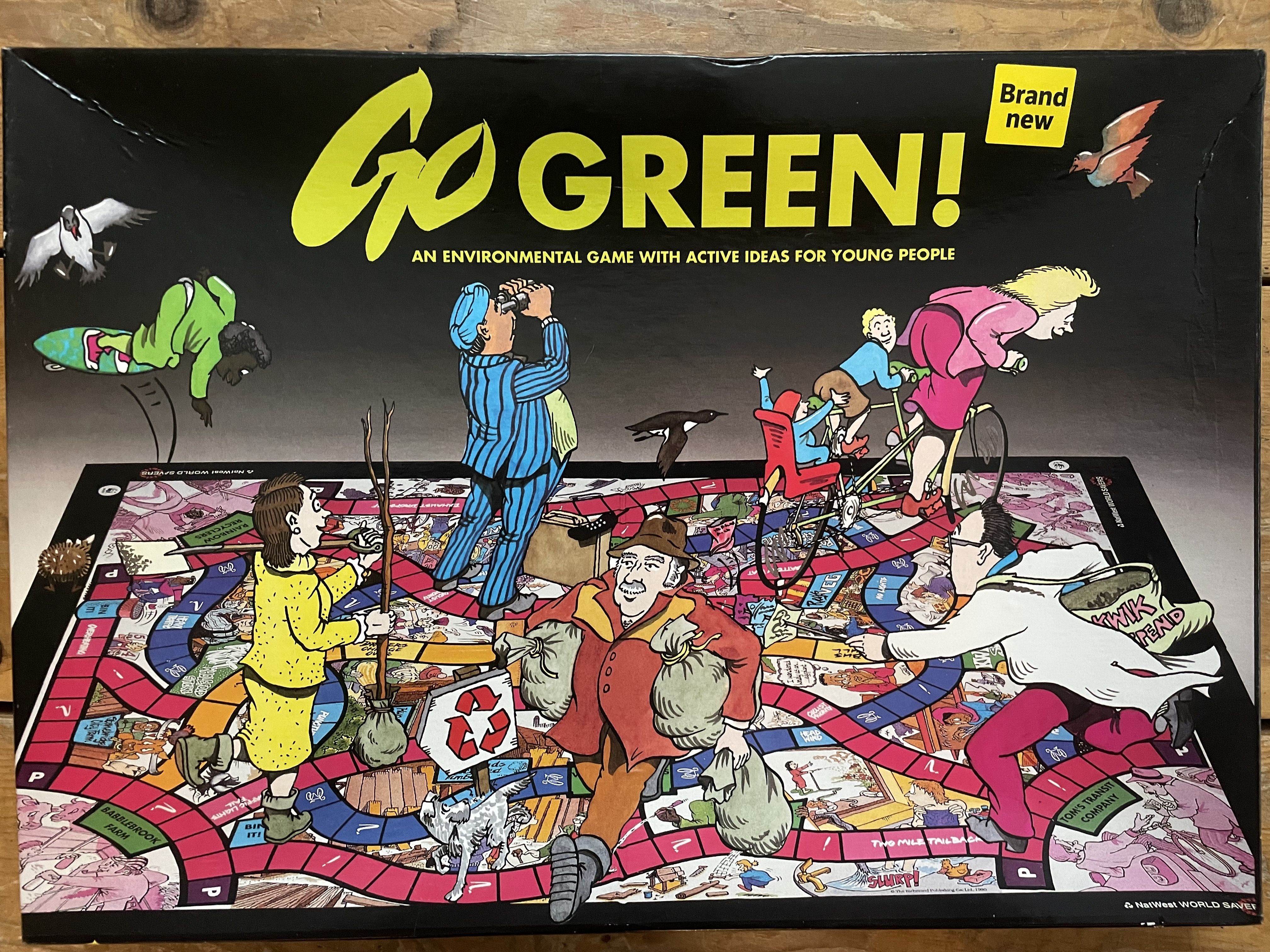 Cover art for Go Green!