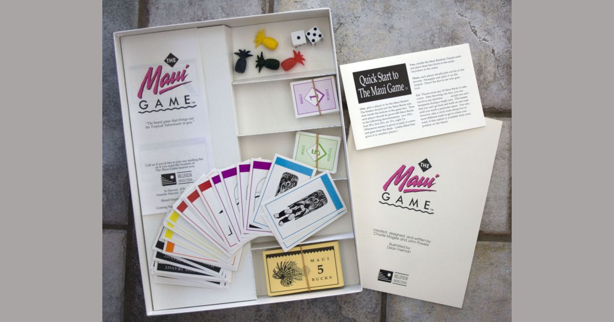 The Maui Game Board Game BoardGameGeek