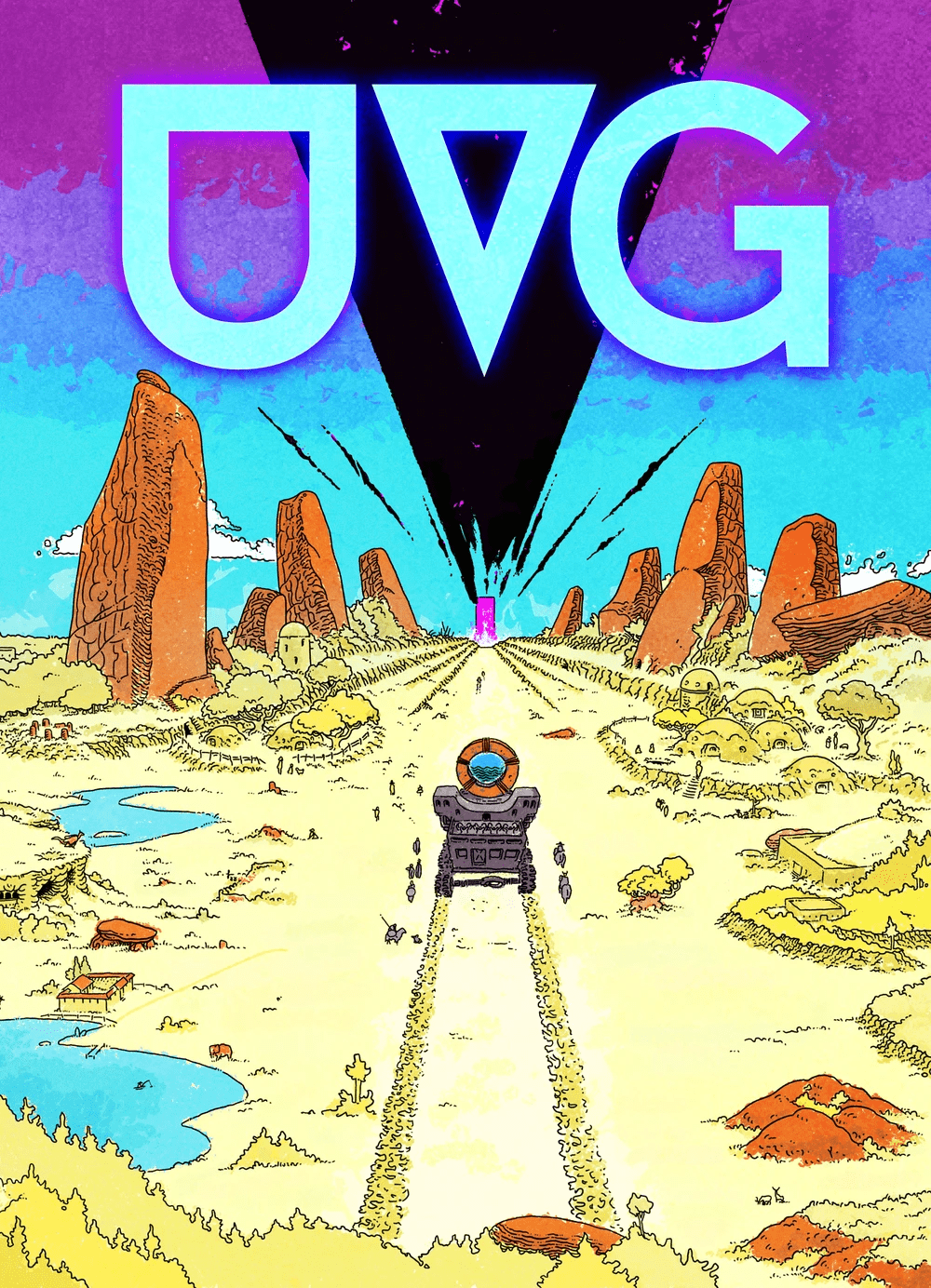 UVG and The Black City - Psychedelic Metal Roleplaying