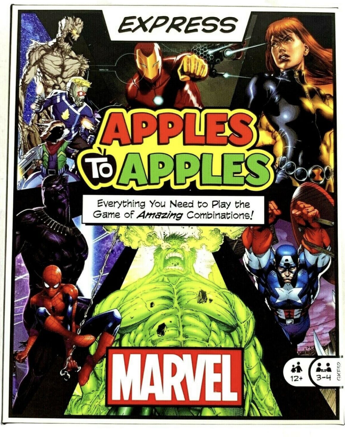 Apples to Apples Express: Marvel Edition cover