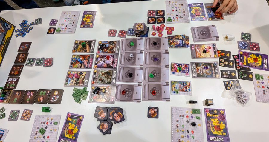 Demo game @Essen Spiel 2024 - Playing the game(s)... #Inception