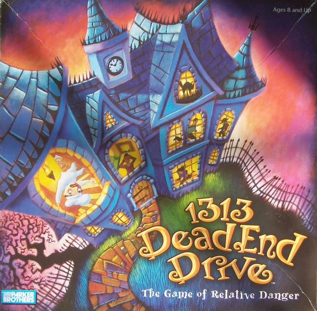 1313 Dead End Drive Stairs Trap Board Game 2002 Replacement Parts Pieces 