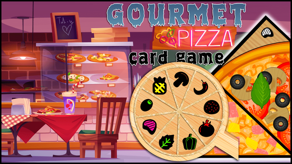 Cover art for Gourmet Pizza Card Game