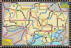 Ukraine (fan expansion for Ticket to Ride)