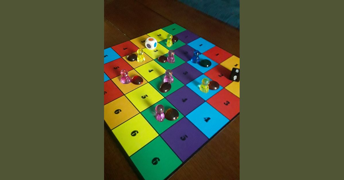 Lucky Roll Board Game BoardGameGeek