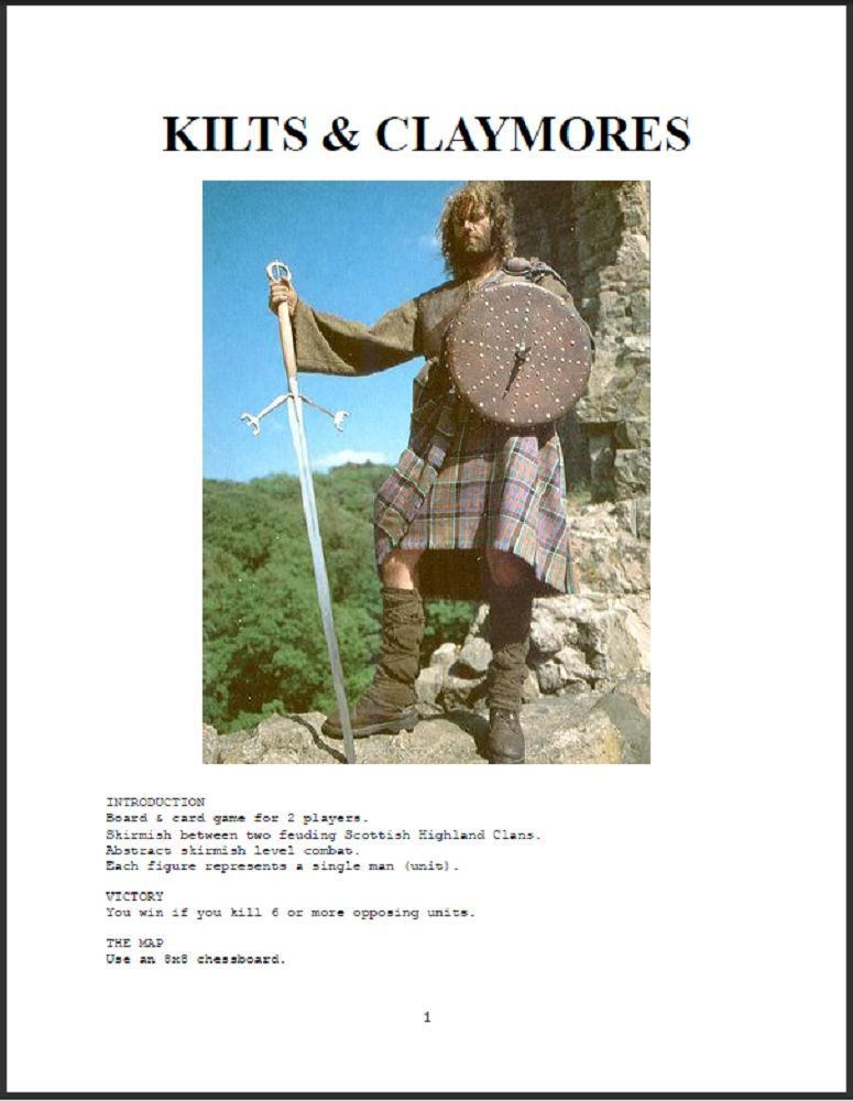 Kilts & Claymores cover art