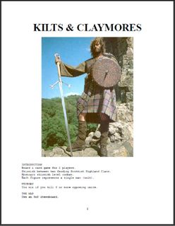 Kilts & Claymores
