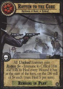 Shadows of Brimstone: Rotten to the Core Promo Card