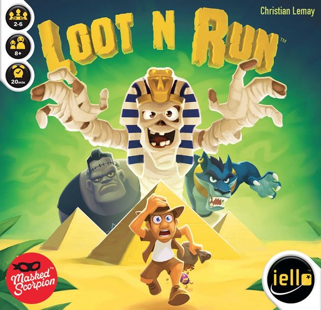 Loot N Run - A Detailed Review | BoardGameGeek
