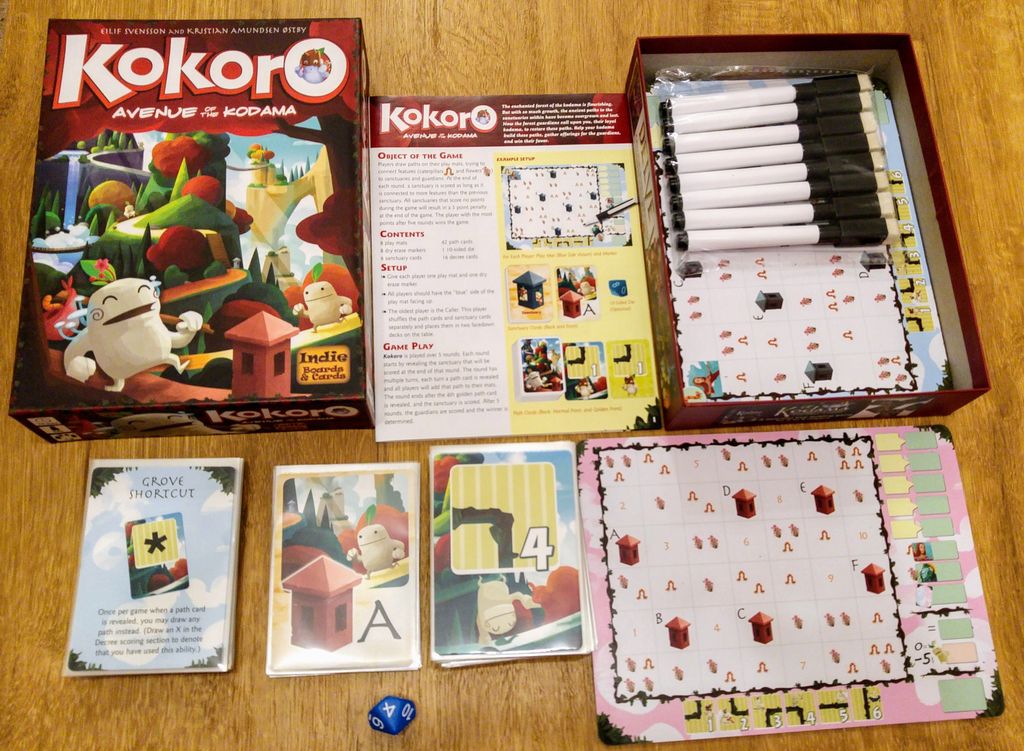 Kokoro: Avenue of the Kodama, Board Game