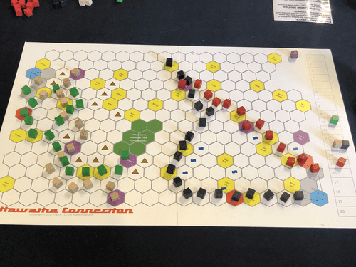 Board Game: Paris Connection: Hiawatha Connection