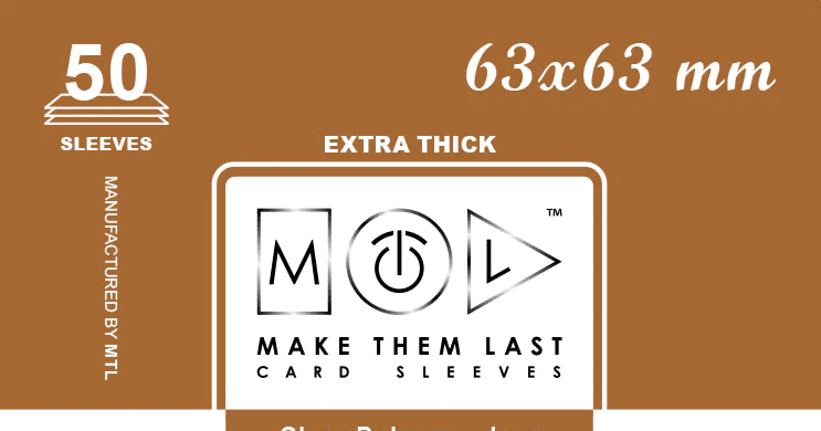 63x63 card sleeves Thick S63 (63 x 63) | Sleeve
