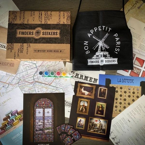 Cover art for Finders Seekers: Paris Mystery