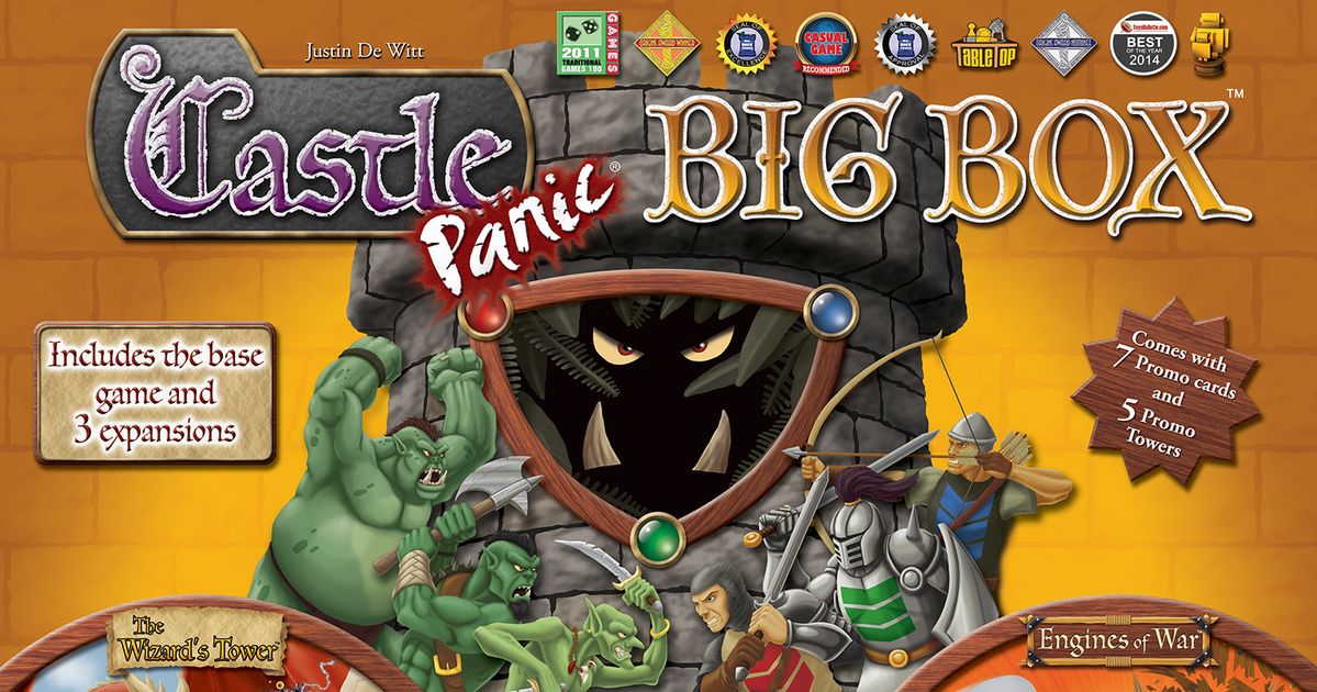 ボードゲーム　[日本語訳無し] キャッスル・パニック ビッグボックス (Castle Panic： Big Box) Castle Panic: Big Box | Board Game | BoardGameGeek
