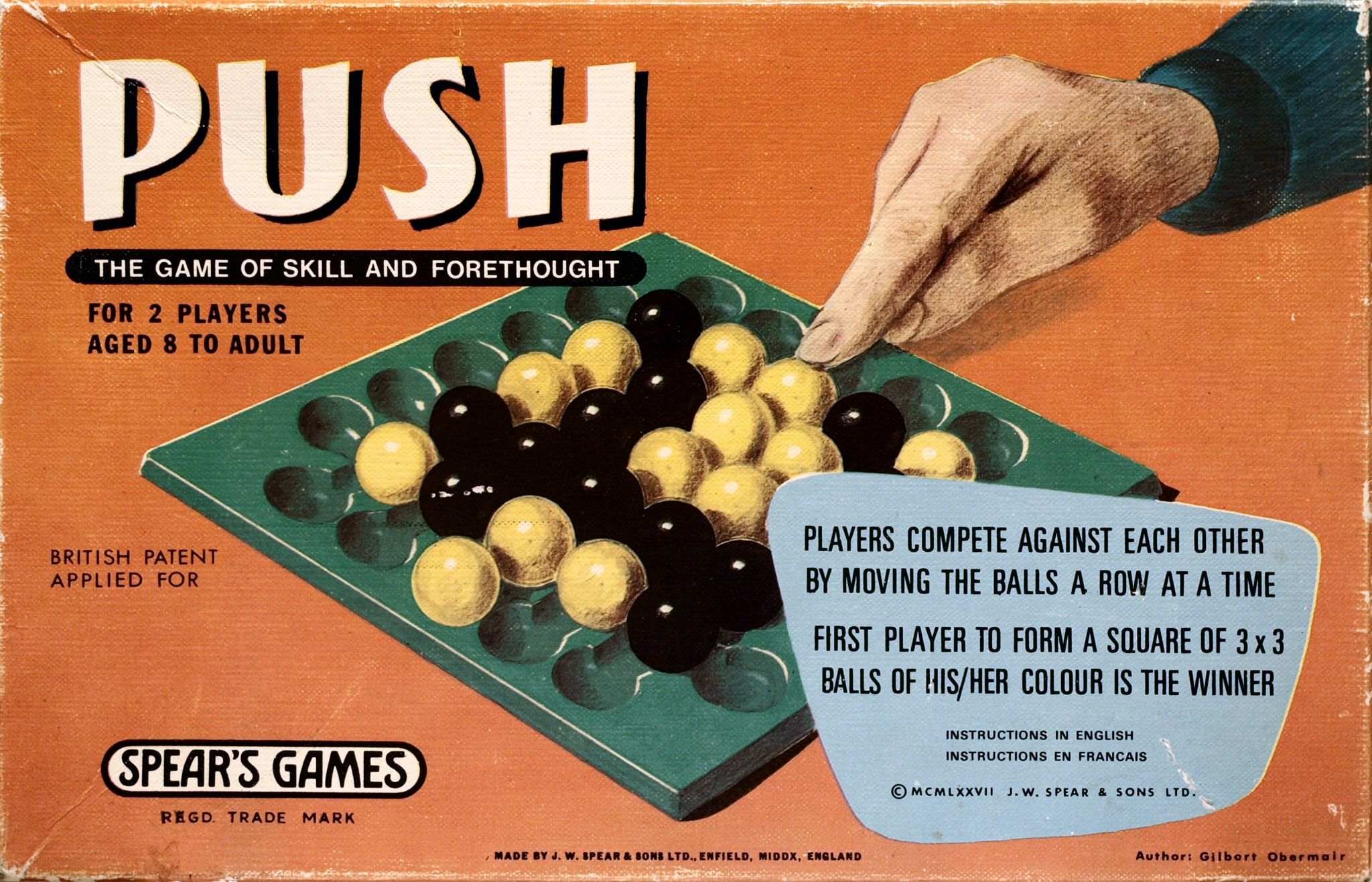 Push cover