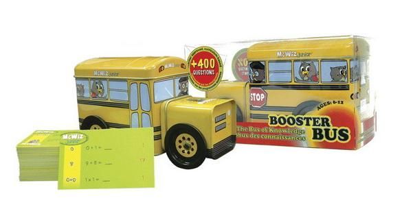 McWiz Junior Booster Bus: The Bus of Knowledge in Math box art