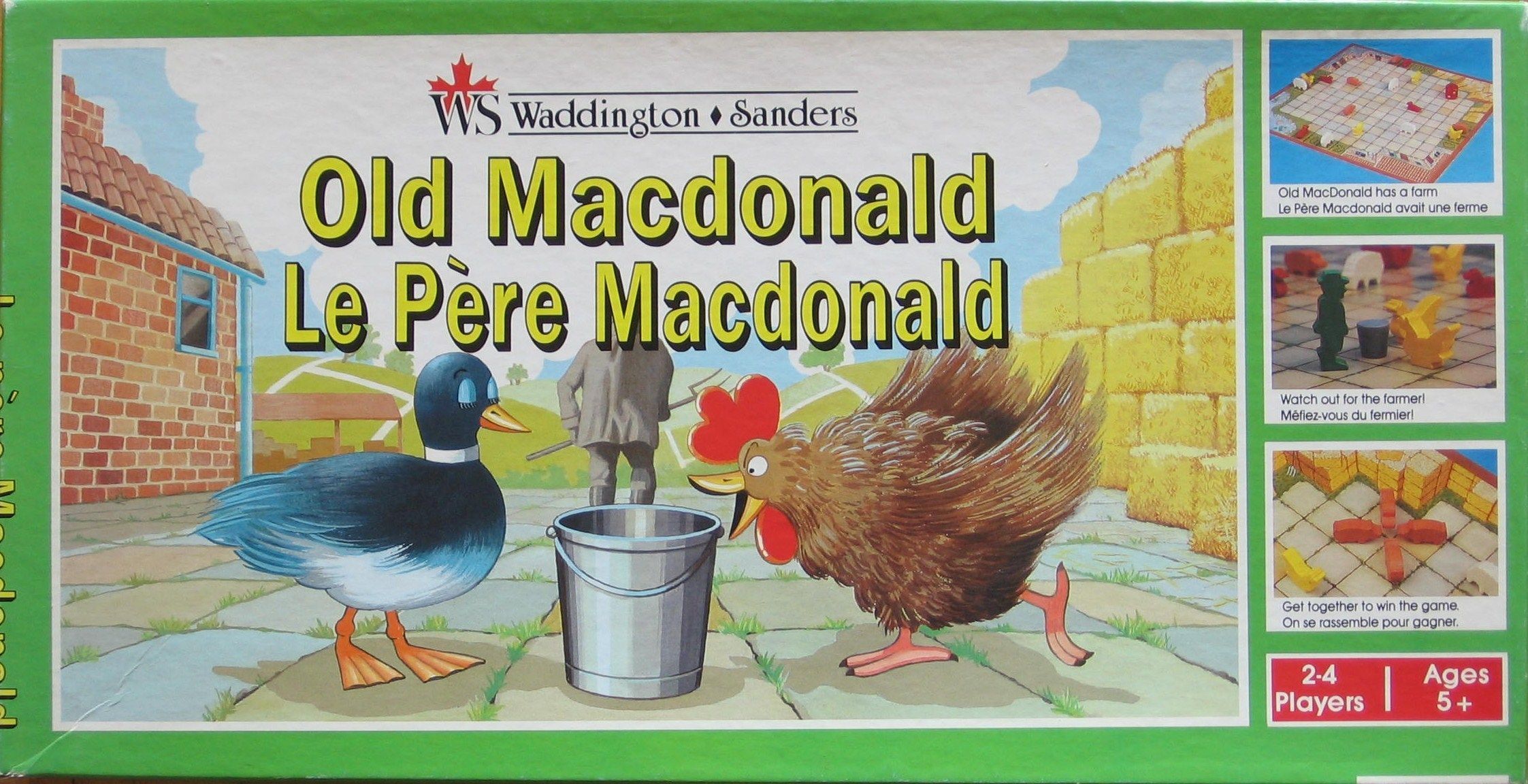 Old Macdonald: The Farmyard Round-up Game box art