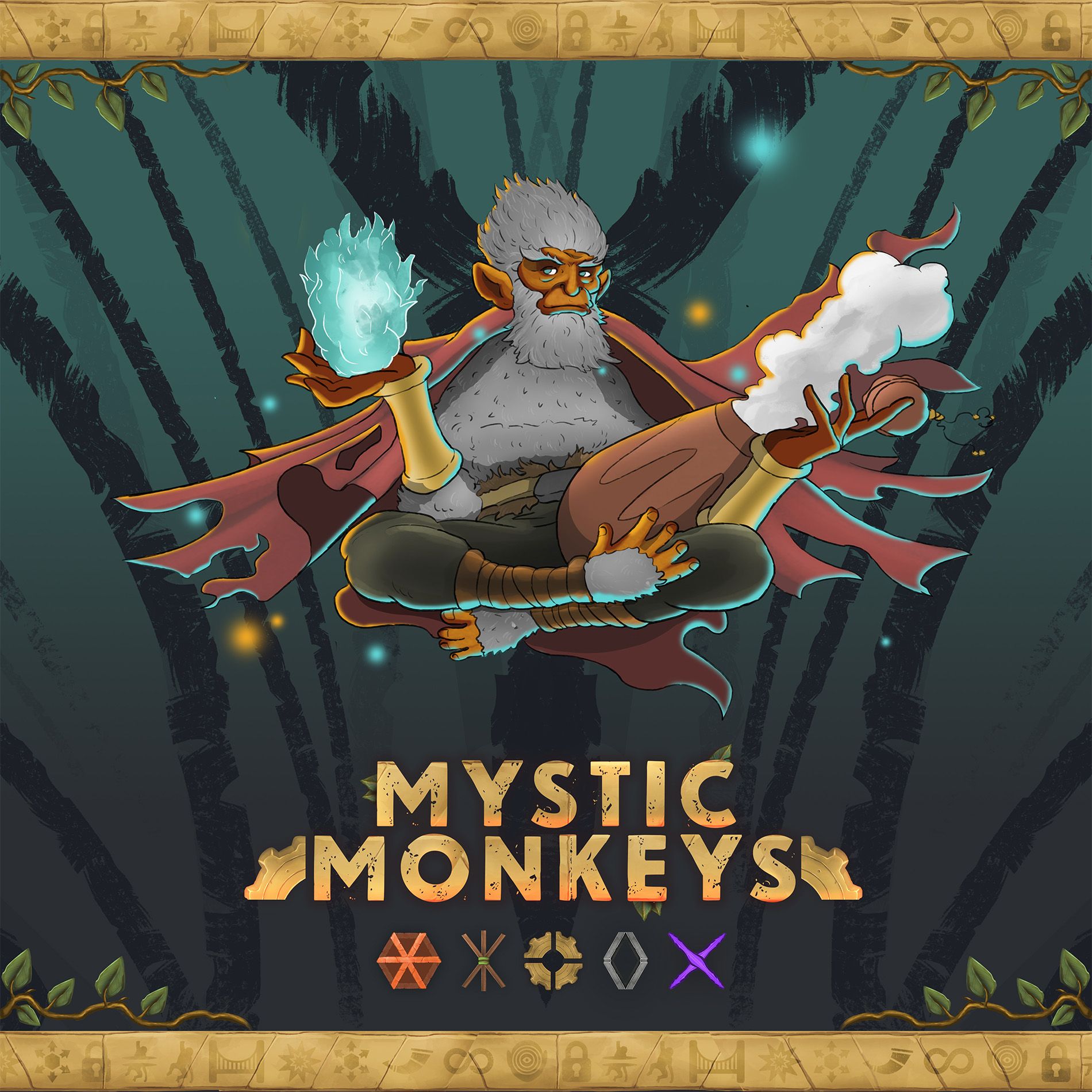 Mystic Monkeys box art