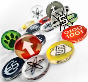 Terraforming Mars: e-Raptor Tokens Set (240 pcs)