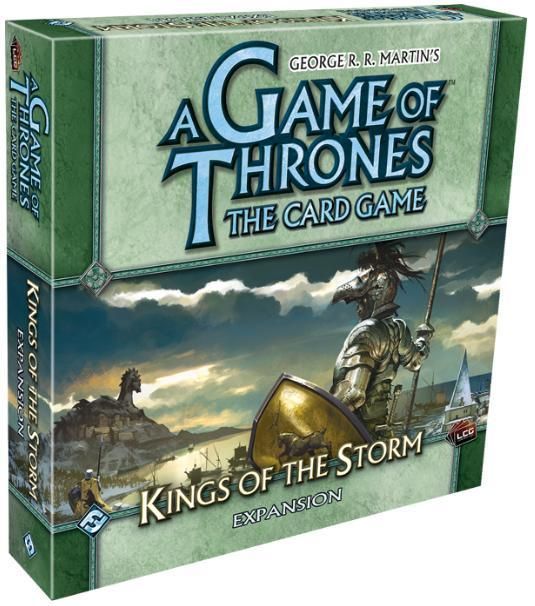A Guerra dos Tronos: Card Game – Reis da Tempestade box art