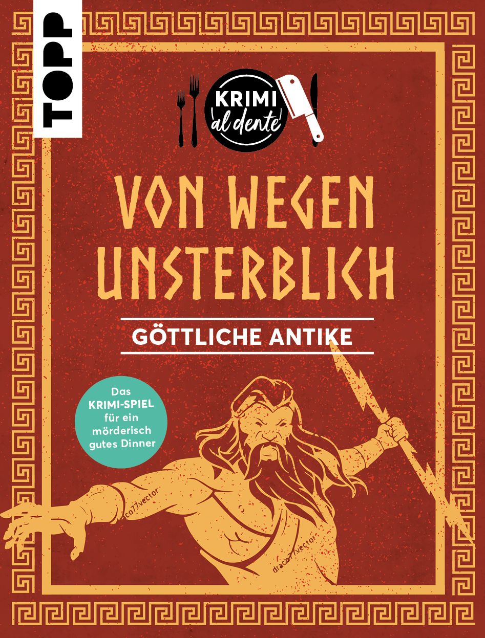 Krimi al Dente: Göttliche Antike – von wegen unsterblich cover art