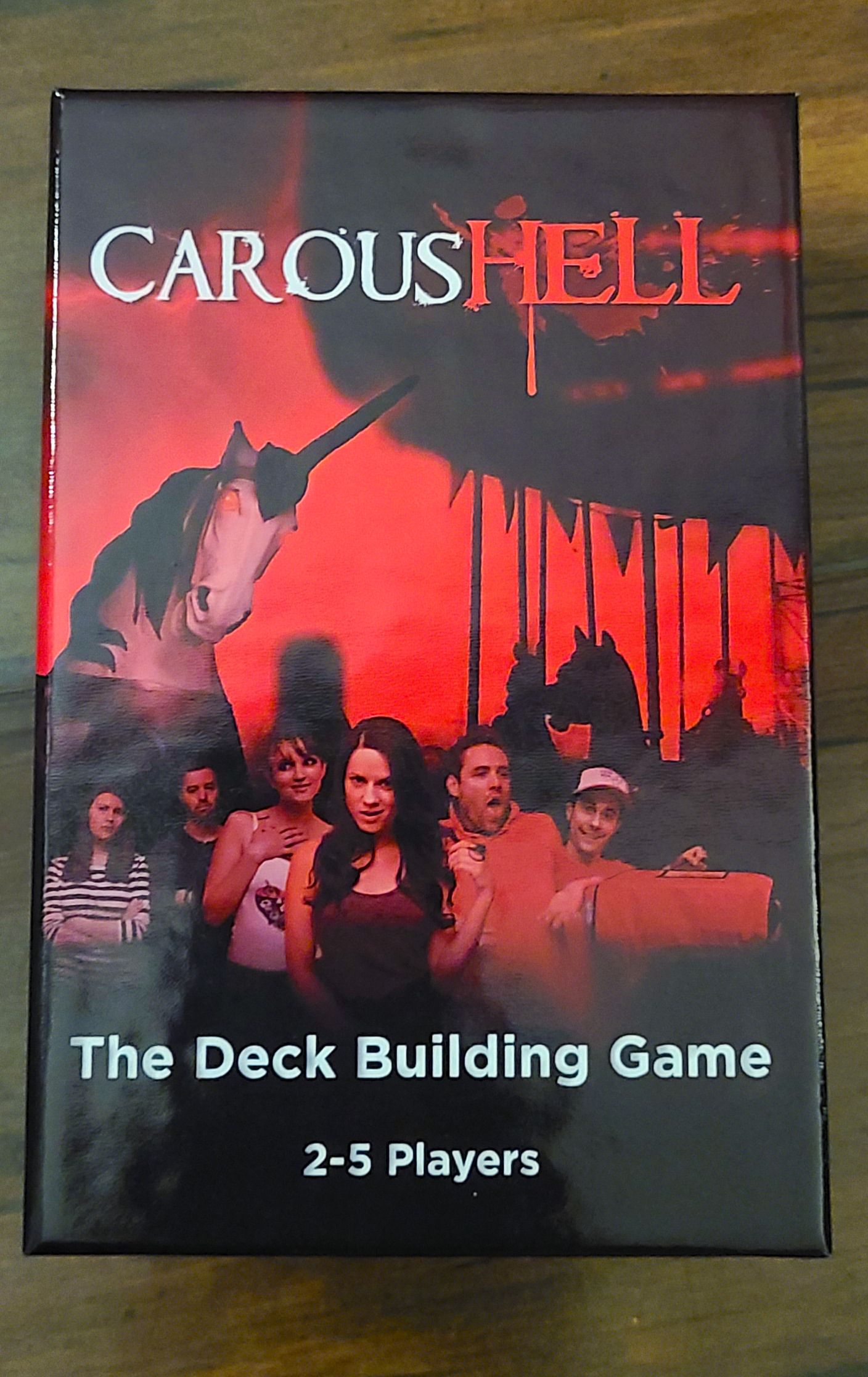Cover art for CarousHELL: The Deck Building Game