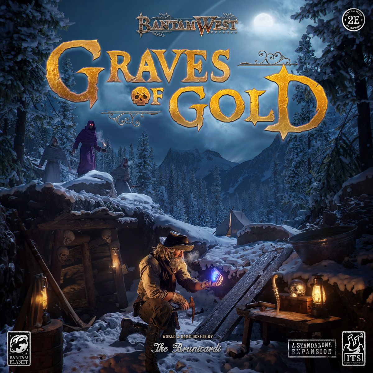 Cover art for Bantam West (2nd Edition): Graves of Gold