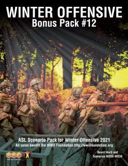 Winter Offensive Bonus Pack #12: ASL Scenario Bonus Pack for Winter Offensive 2021 box art