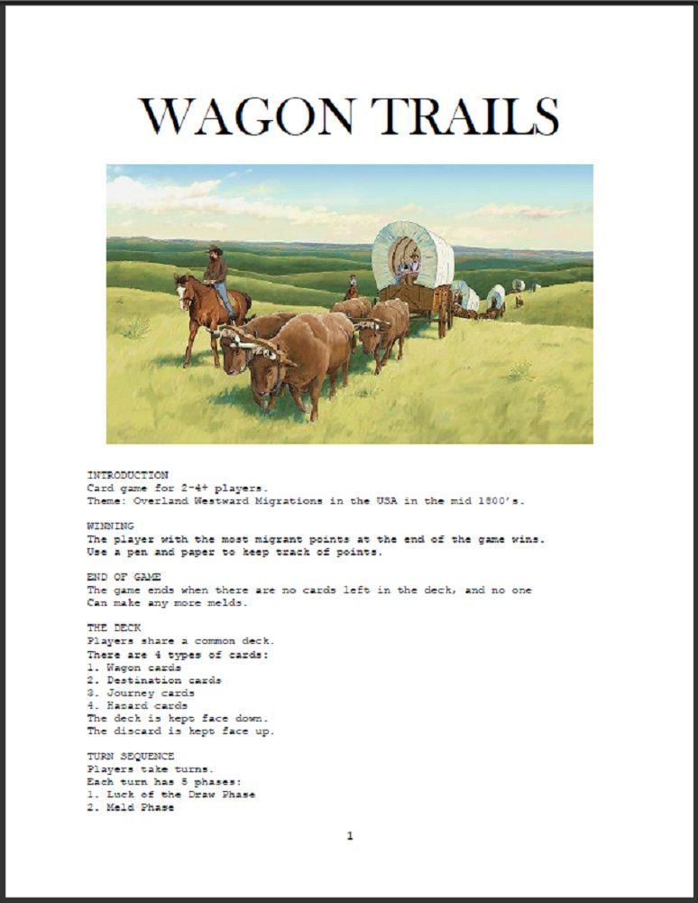 Wagon Trails box art