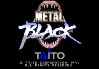 Video Game: Metal Black
