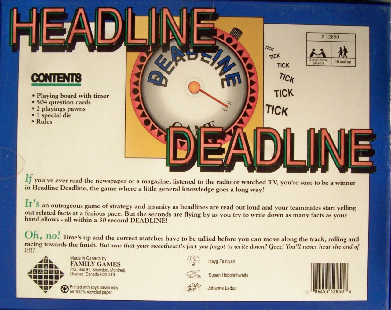 Headline Deadline