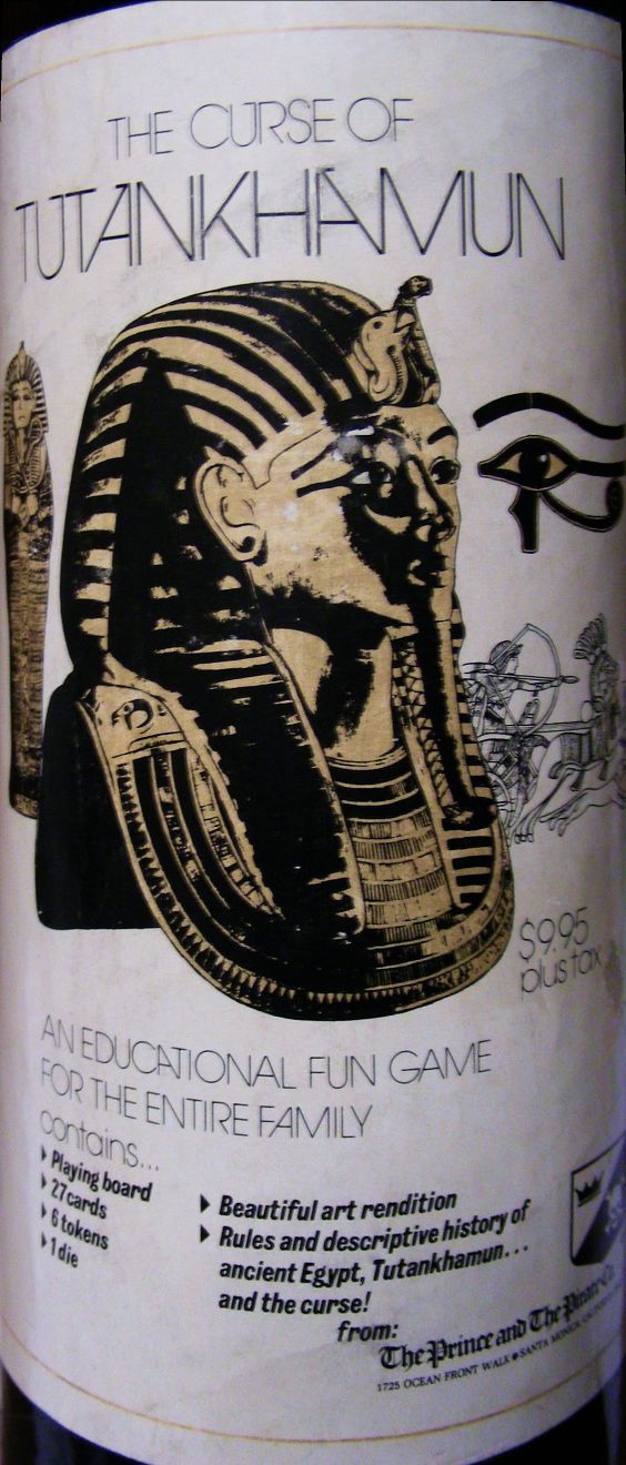 The Curse of Tutankhamun box art