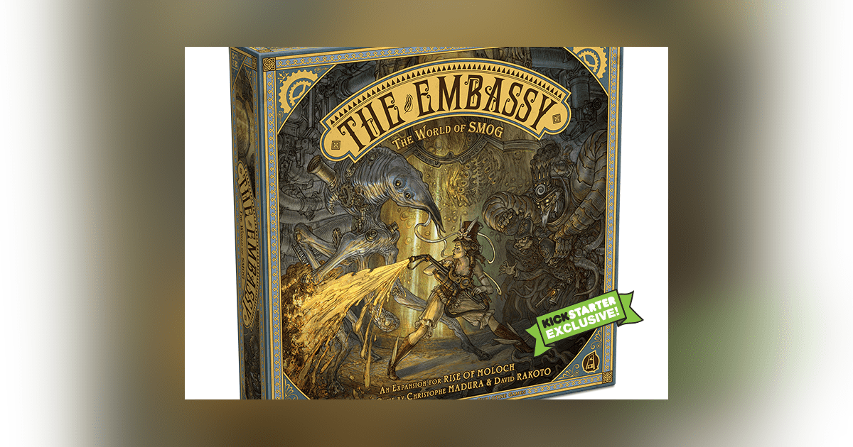 The World of SMOG: Rise of Moloch – The Embassy | Board Game