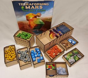 Terraforming Mars: The Dice Game – GGG Insert/Organizer