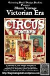 RPG Item: 28mm Vintage Victorian Era Circus Posters