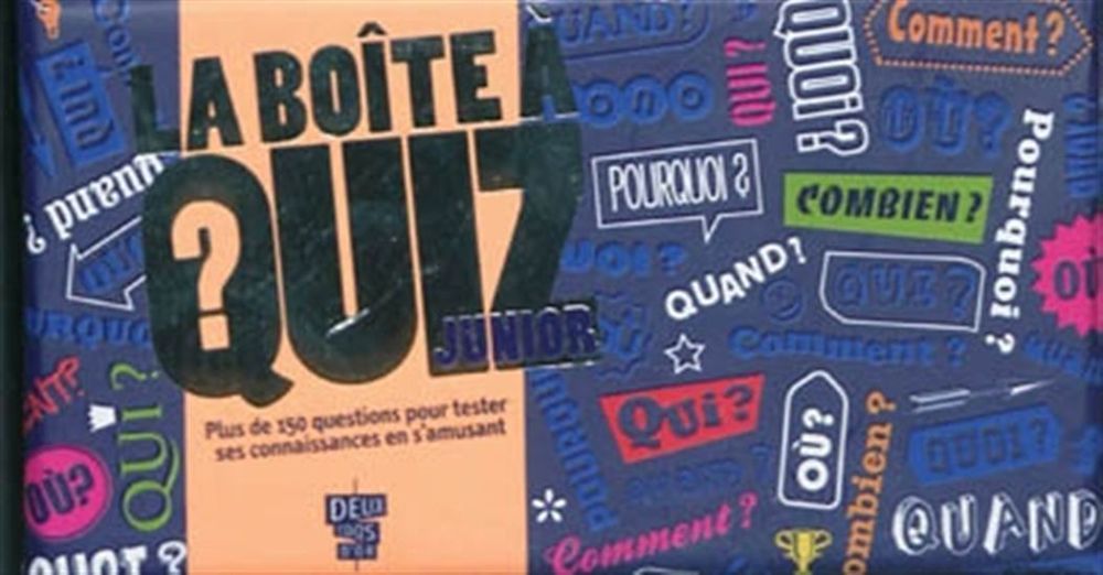La boîte à Quiz junior cover art