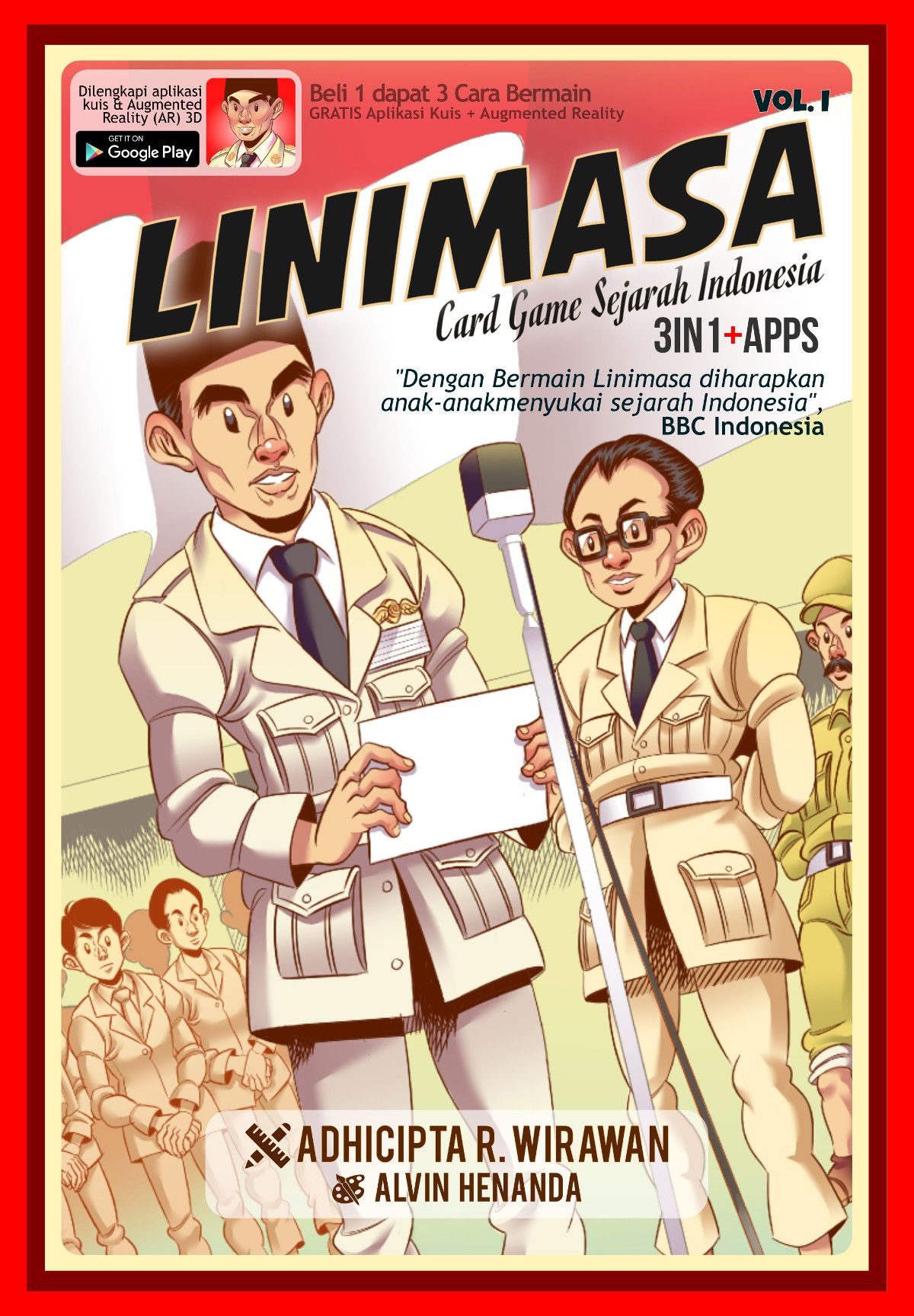 Linimasa Card Game: Sejarah Kemerdekaan Indonesia
