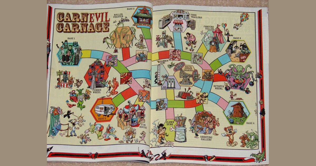 Carnevil Carnage Board Game BoardGameGeek