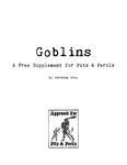 RPG Item: Goblins