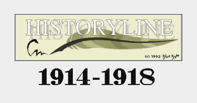 History Line: 1914-1918 | Video Game | BoardGameGeek